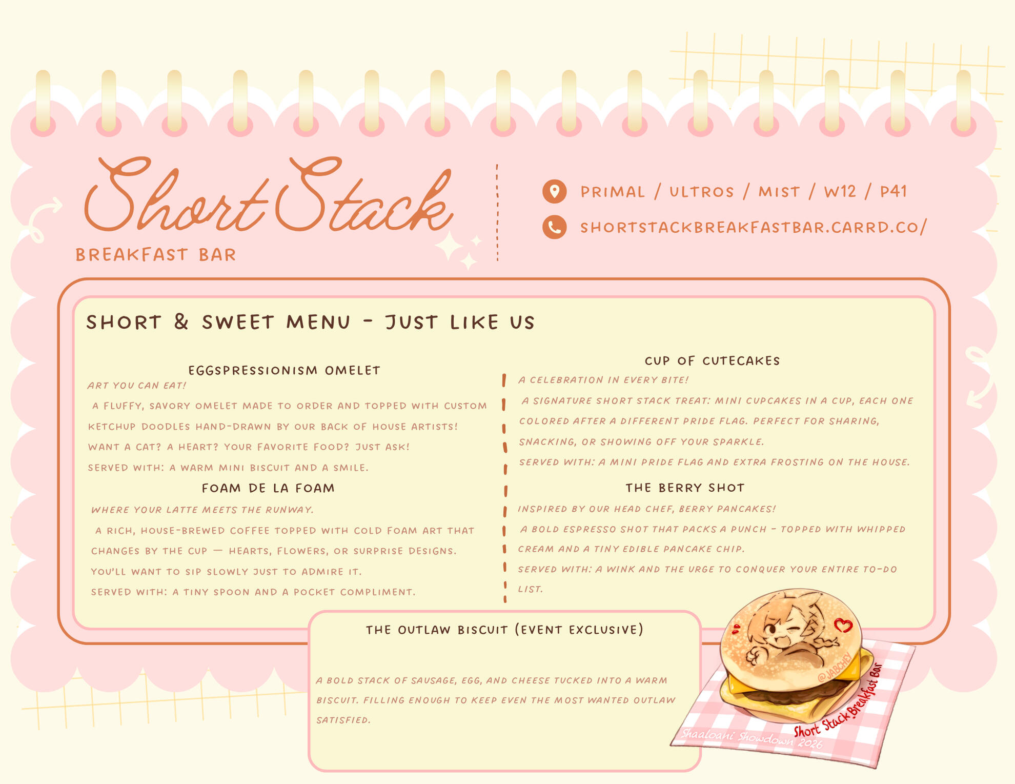 Short Stack Breakfast Bar